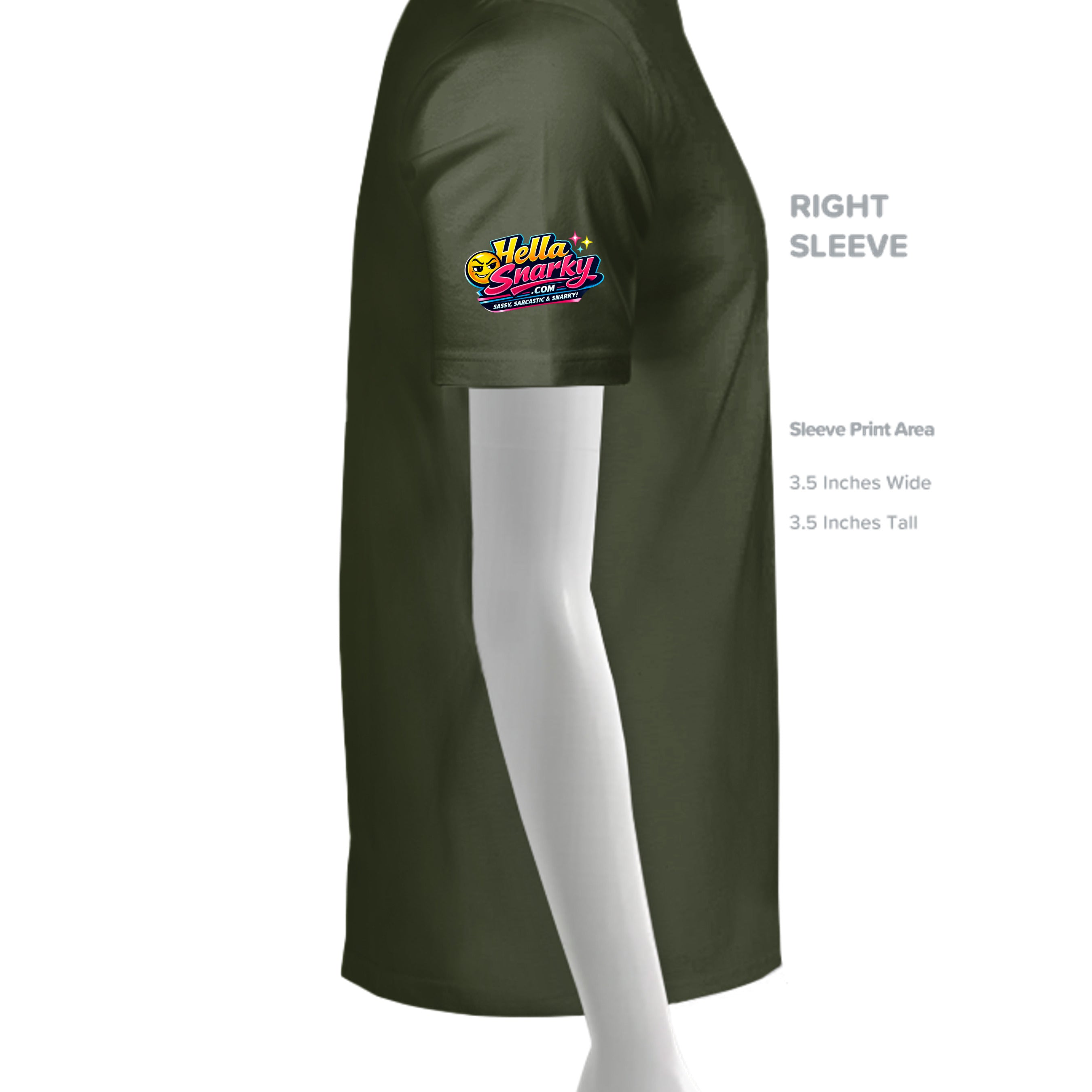 Military Green - 3001C - SLEEVE_RIGHT