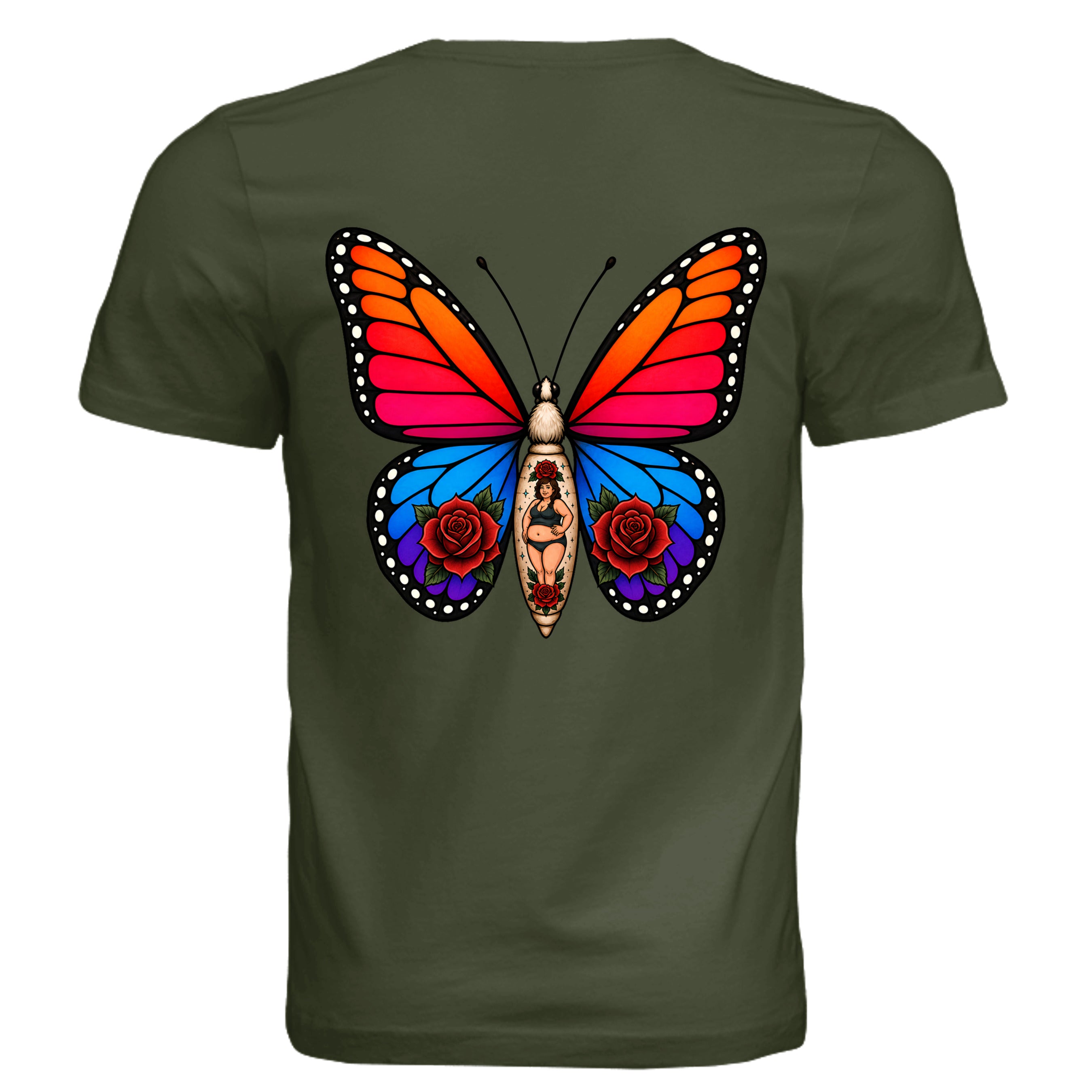 Military Green - 3001C - BACK